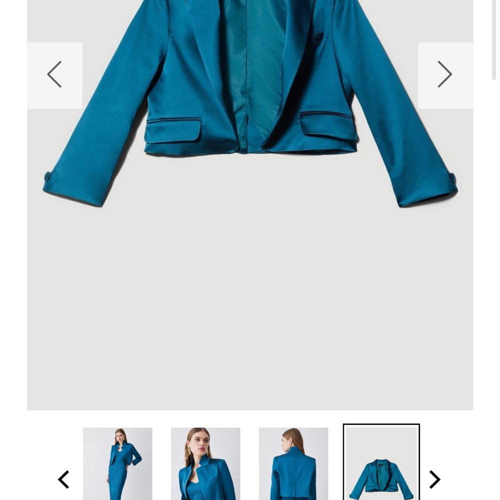 Karl Kani Vibrant Blue Women's Blazer